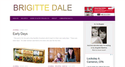 Desktop Screenshot of brigittedale.com